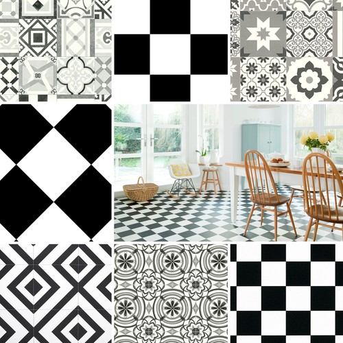 Black white candy - black,