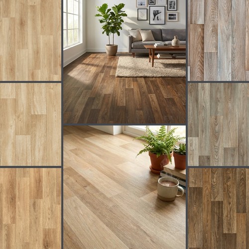 Wood effect vinyl - wood, flooring