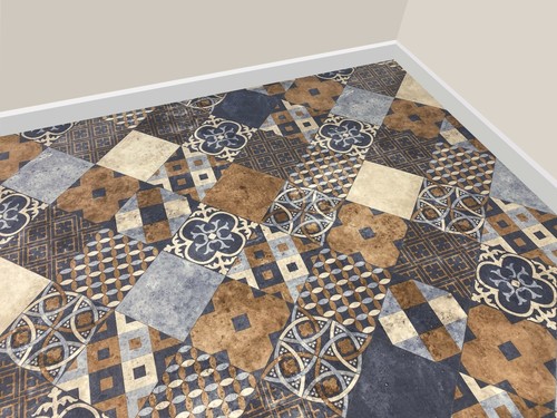 Mosaic pattern modern - mosaic, vinyl
