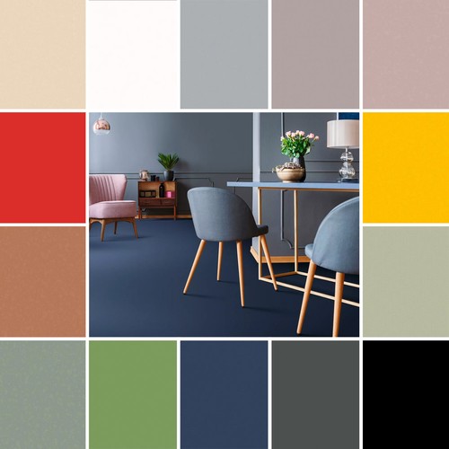 Shades plain colour vinyl - shades,
