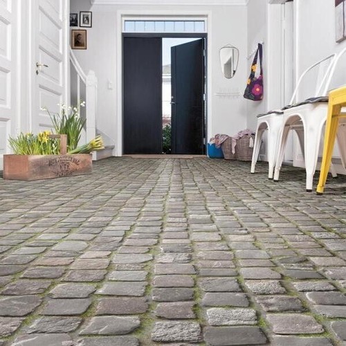 Cobblestone effect vinyl - cobblestone,