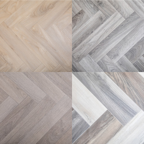 Herringbone style vinyl roll - vinyl,