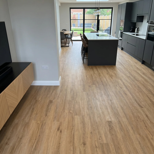 Natural oak spc click - oak,